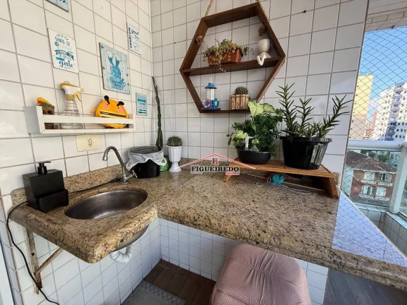 Imagem Apartamento à venda, 115 m² por R$ 720.000,00 - Vila Assunção - Praia Grande/SP