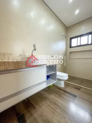 Imagem "Pronto para Morar" Linda casa térrea no Residencial Damha I em Piracicaba com 3 suítes sendo 1 Master com closet e hidro!!