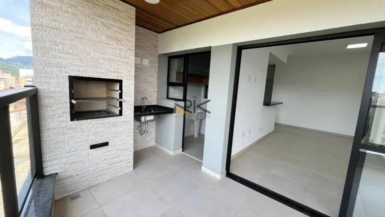 Imagem Apartamento no Itaguá com 2 suítes,1 lavabo, 1 vaga de garagem,varanda gourmet com churrasqueira