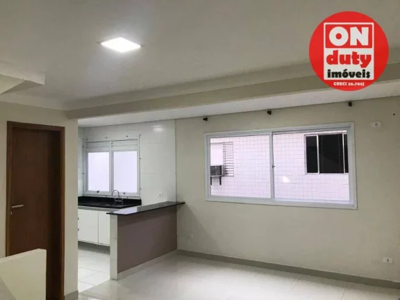Imagem Casa com 2 dormitórios à venda, 110 m² por R$ 550.000,00 - Macuco - Santos/SP