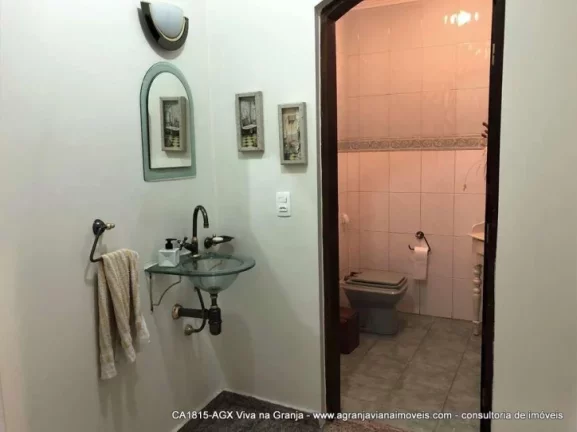 Imagem Cond. Passargada E - Espaçosa e confortável. Piscina, gourmet e campinho! Granja Viana, Cotia