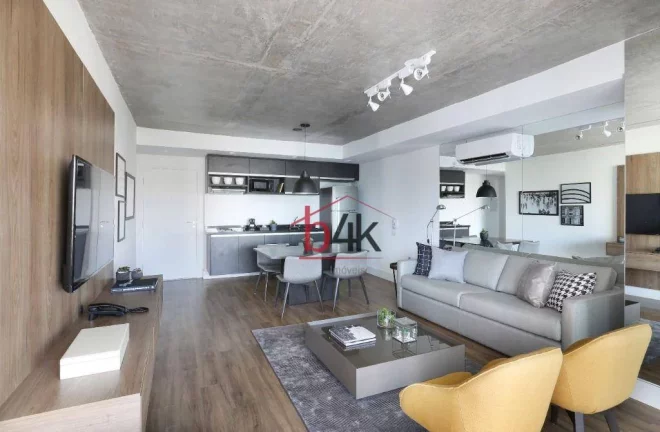 Imagem Apartamento à venda e aluguel 1 dormitório e 1 vaga no Brooklin