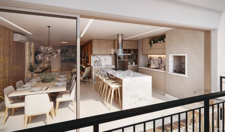 Imagem Ed. Arpoador | Czerniewicz | 3 quartos (1 suíte+ 2 demi suíte ) | 138m²