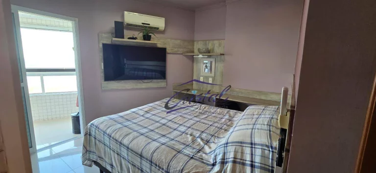 Imagem Apartamento com 2 dormitórios à venda, 87 m² por R$ 640.000,00 - Caiçara - Praia Grande/SP