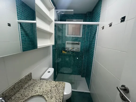 Imagem APARTAMENTO PRAIA GRANDE com 2 dormitórios sendo 1 suíte,1 vaga de garagem,varanda gourmet com churrasqueira,sala 2 ambientes