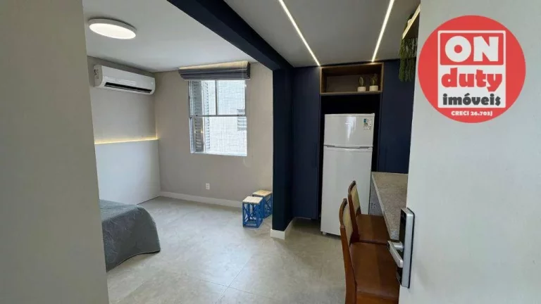 Imagem Kitnet à venda, 30 m² por R$ 514.000,00 - José Menino - Santos/SP