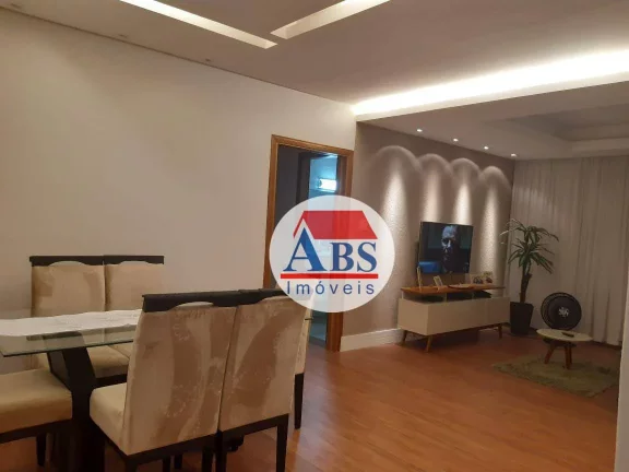 Imagem Apartamento com 2 dormitórios à venda, 142 m² por R$ 595.000 - Boqueirão - Santos/SP Andar alto vista livre
