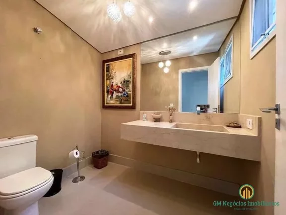 Imagem Rua São João - Miolo Granja. 5 suítes, piscina, gourmet, quadra tênis!