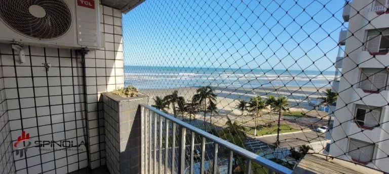 Apartamento com 1 dormitório à venda, 54 m² por R$ 320.000,00 - Real - Praia Grande/SP