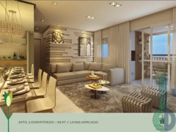 Imagem Apartamento de luxo no Jardim, Santo André-SP com 3 quartos, 3 suítes, 2 banheiros, 2 vagas de garagem e 120,00 m² de área no Condomínio Cidade Viva.