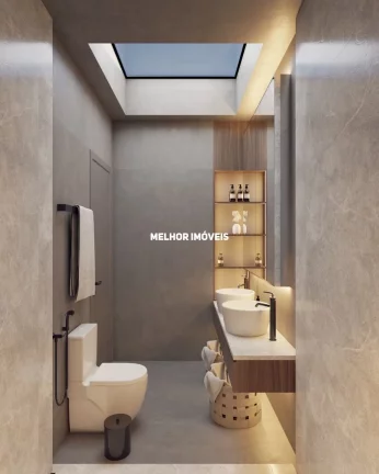 Imagem Casa magnifica nova mobiliada alto padrão em condomínio fechado com 5 suítes, 8 vagas em Balneário Camboriú.