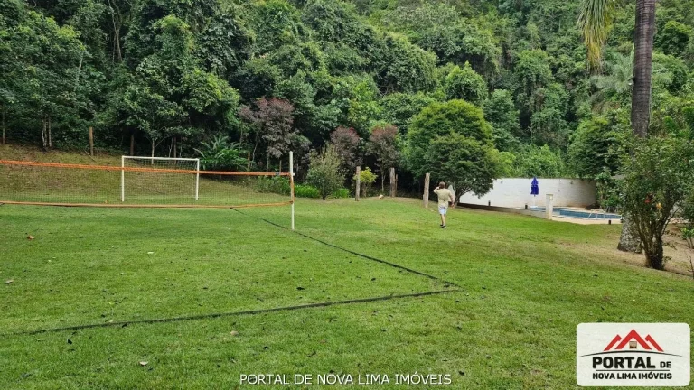 Imagem Sítio de Luxo à Venda em Nova Lima, com lagoa e um terreno de 10.000m², Casa Alto Padrão e Natureza Exuberante