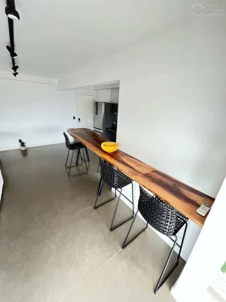 Imagem Apartamento mobiliado com 83m2, 2 quartos (1 suíte), 2 vagas a venda na Mooca, São Paulo
