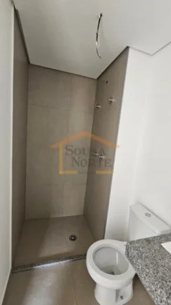 Imagem Apartamento novo de 27 m², entregue no contrapiso, com 1 dormitório, banheiro, cozinha integrada e...