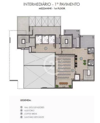 Imagem Conjunto comercial em Moema, ponto nobre, edifício novo e moderno