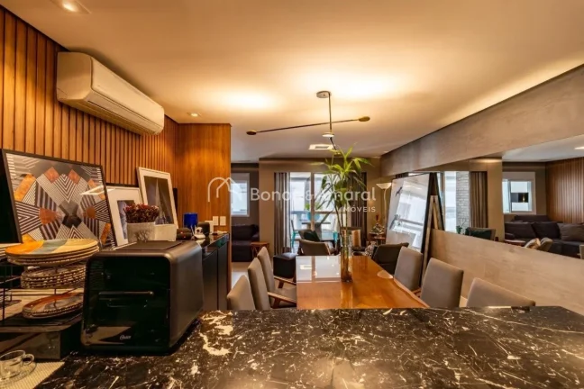 Imagem Apartamento moderno com acabamentos de alto padrão e excelente integração entre os ambientes. Con...