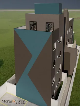 Imagem Apartamento Garden para Venda em Curitiba, Cajuru, 1 dormitório, 1 banheiro, 1 vaga