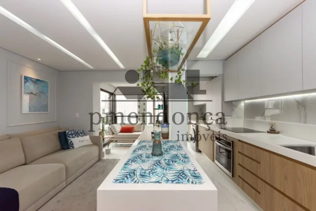 Imagem Apartamento mobiliado na João Moura com 60m², 1 suíte e 1 vaga.