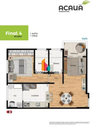 Imagem APARTAMENTO RESIDENCIAL em PRAIA GRANDE - SP, AVIAÇÃO