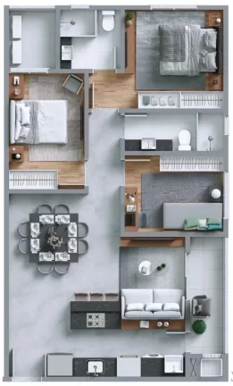 Imagem Apartamento à venda no bairro Centro - Itajaí/SC
