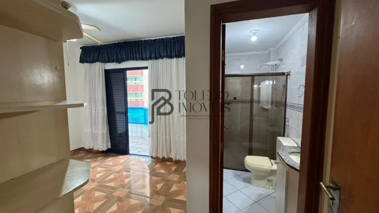 Imagem Apartamento 02 dormitórios com 01 suíte, vista mar, frente rua e sol da manhã - Ocian/PG