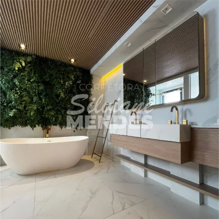 Imagem Apartamento 220 m² 4 suítes e pé direito duplo no living no bairro Campolim