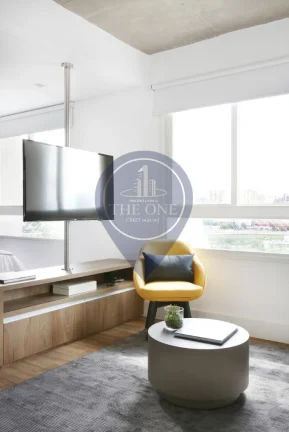 Imagem Studio à venda em São Paulo-SP, Cidade Monções: 1 quarto, 1 banheiro, 1 vaga, 63m². Agende sua visita agora!