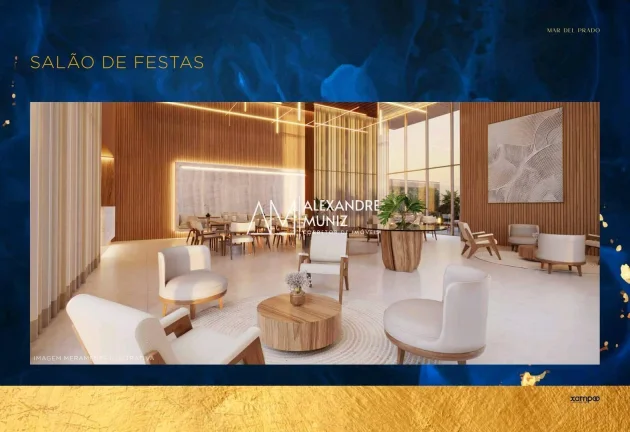 Imagem Mar Del Prado, apartamentos de luxo na Beira Mar de Fortaleza-CE. 4 suítes.
