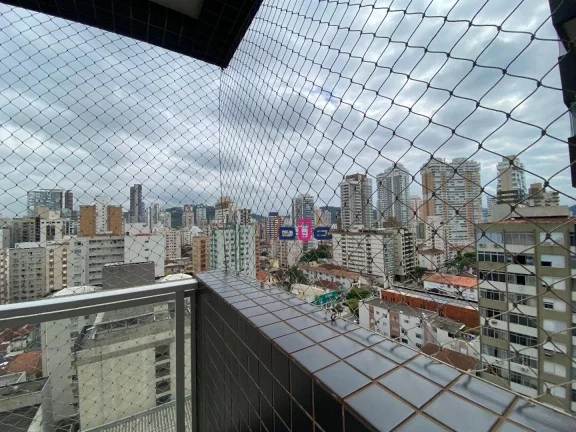 Imagem Apartamento com 2 dormitórios à venda, 72 m² por R$ 1.325.000 - Gonzaga - Santos/SP