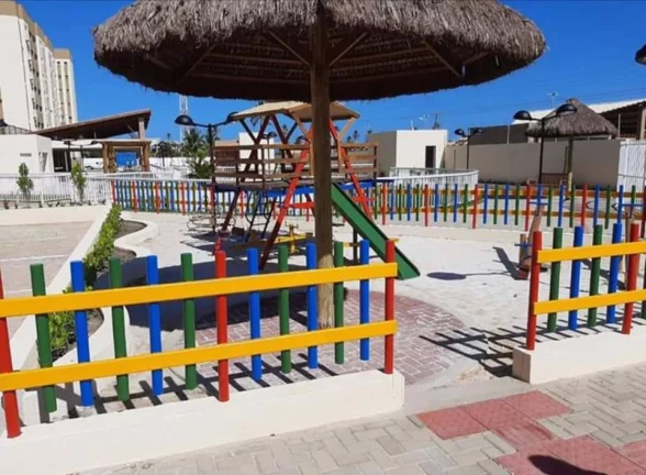 Imagem Horto da Barra - Apartamento 2/4 com Área de Lazer e Vaga de Garagem