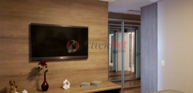 Imagem Lindo apartamento todo mobiliado à venda, de fino acabamento no Centro, São Bernardo do Campo, com 3 suítes, 3 vagas, 155 m².