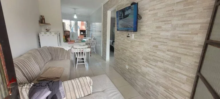 Imagem Casa com 2 dormitórios à venda, 64 m² por R$ 350.000,00 - Real - Praia Grande/SP