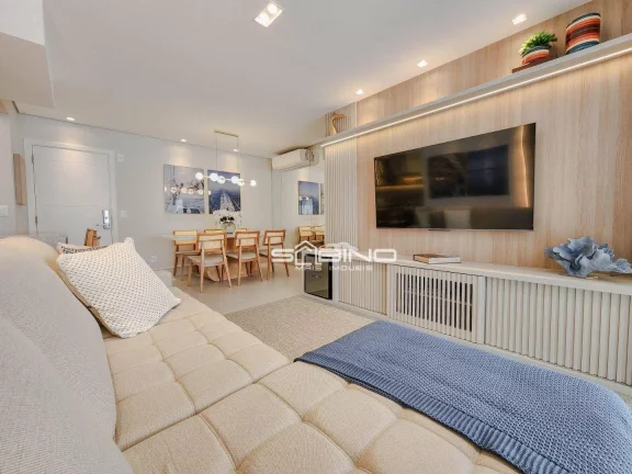 Imagem Apartamento à venda, com 3 Dormitórios 1 suítes 111 m² área útil - em Riviera de São Lourenço - Bertioga SP