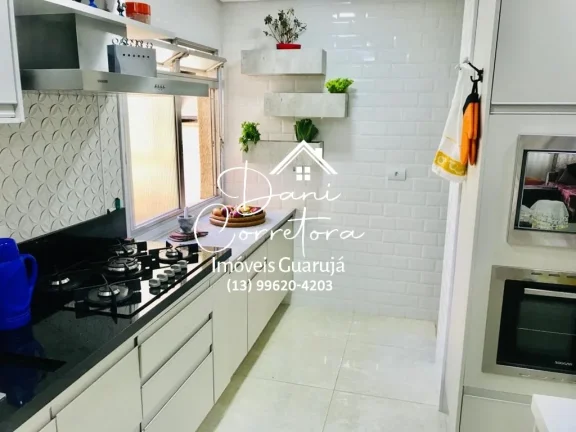 Imagem Lindo apartamento de 3 quartos com suíte e 2 vagas de garagem no Jardim Astúrias, Guarujá-SP: Imperdível oportunidade de compra ou locação!