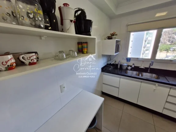 Imagem Excelente apartamento frente para o mar com lazer, Enseada
