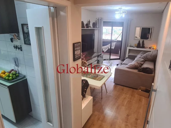 Imagem Apartamento de 2 dormitórios com sacada na Vila Mathias em Santos por $ 450.000,00 mil