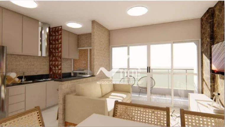 Imagem Apartamento com 2 quartos c/ lazer à venda, 64 m² por R$ 531.000 - Marapé - Santos/SP