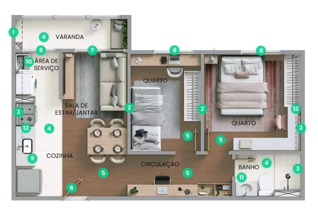 Imagem APARTAMENTO RESIDENCIAL em São Paulo - SP, Pirituba