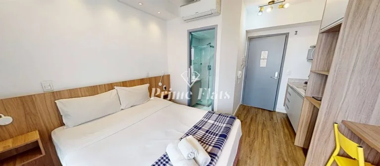 Imagem Flat disponível para venda no Condomínio Downtown Luz, com 22m² e 1 dormitório