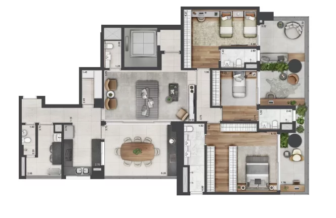 Imagem Apartamento em Real Parque - São Paulo SP