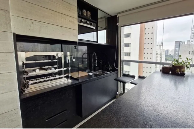 Imagem Apartamento Brooklin andar alto vista livre