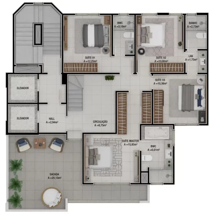 Imagem Bremen Dorf - Apartamento à venda no bairro Pioneiros - Balneário Camboriú/SC