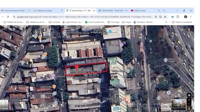 Imagem Terreno na Bela Vista a venda com 580 m²