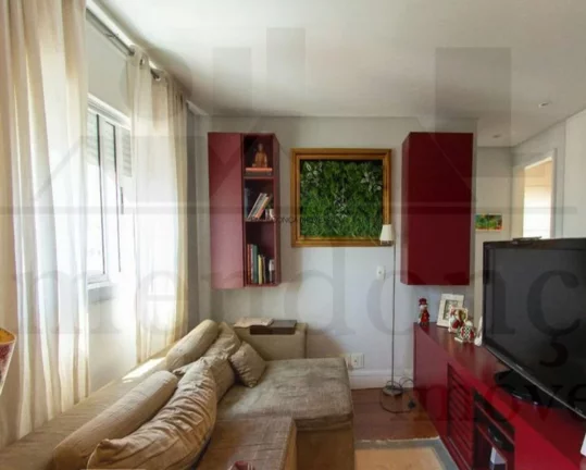 Imagem Cobertura Duplex bem localizada na . Piso inferior: Hall de entrada, living para 2 ambientes, 2 dorm...