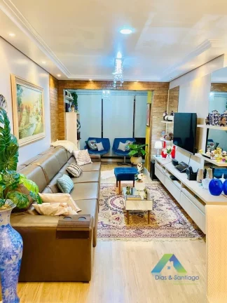 Imagem Excelente apartamento com 117m² de Alto Padrão Mobilado com 3 vagas de garagem coberta!