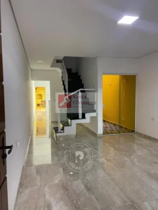 Imagem Sobrado para Venda em Santo André, Vila Camilópolis, 3 dormitórios, 1 suíte, 3 banheiros, 2 vagas
