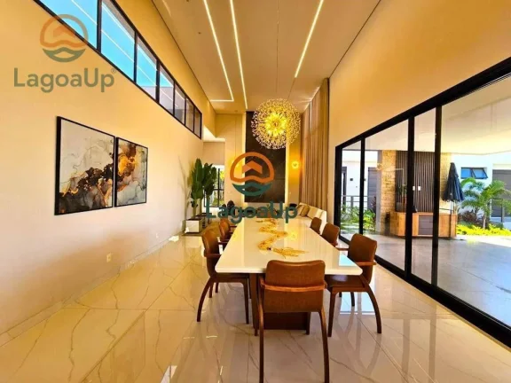 Imagem Casa com 4 dormitórios à venda, 404 m² por R$ 6.500.000,00 - Condomínio Condados da Lagoa - Lagoa Santa/MG