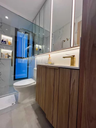 Imagem Apartamento com 2 suítes e 2 vagas de garagem na Praia Brava - Itajaí