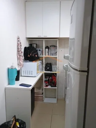 Imagem Apartamento com 58m² de área útil, composto por 1 dormitório, sendo 1 suíte, banheiro social, s...