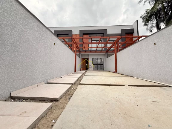 Imagem Sobrado Geminado em fase final no Saguaçu próximo do colégio Bom Jesus!